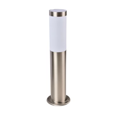 Borne extérieur E27 45cm Davis nickel brossé IP44 60W - COREP