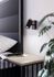 Spot salle de bains GU10 Consuma noir et bois IP44 3W - EGLO