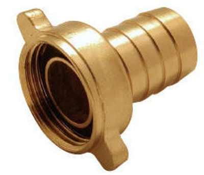 Raccord d'arrosage laiton 2 pièces filetage 3/4 diamètre 15 mm