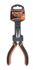 Mini pince demi-ronde becs courts coudés en acier 120mm