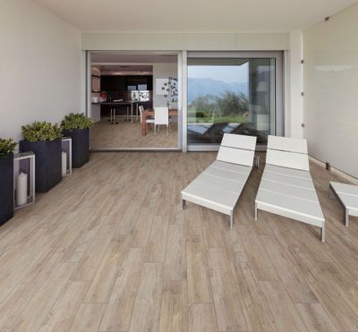 Carrelage de sol extérieur SAVOIE tortora ép 9 mm 20,2 x 80,2 cm paquet 1.14 m²