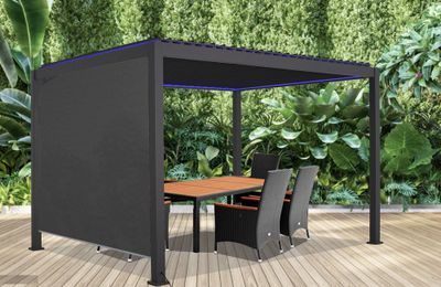 Store latéral pour la pergola bioclim motorisée 1613282