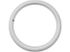 Anneaux métal diam 42 mm Finition Blanc brillant par 10 - MOBOIS