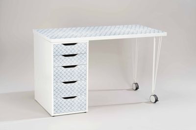 Adhésif décoratif industriel acier martelé mat 1,5 x 0,45 m VENILIA