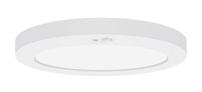 Spot LED encastrable ajustable grand diamètre Ø165mm extra-plat avec détecteur de mouvement crépusculaire - Universal ARIC