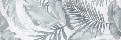 Décor mural intérieur effet tropical vert GARDEN 20 x 60 cm paquet de 1,44 m² SUPER CERAMICA