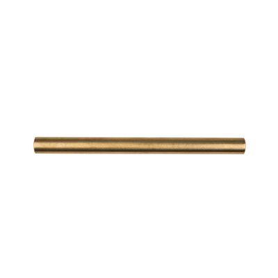 Poignée de meuble cylindrique inox laiton entraxe 128 mm par 4 REI
