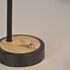Lampe à poser E14 Kento noir et bois 40W - COREP