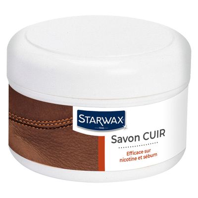 Savon doux pour cuirs encrassés pot 150 ml STARWAX