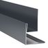 Profilé d'angle extérieur/retour de tableau alu bardage Hardie Plank VL gris anthracite - longueur 3000 mm - JAMES HARDIE