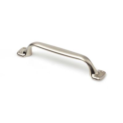 Poignée de meuble nickel mat entraxe 96 mm par 4 REI