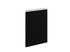 Porte avec poignée intégrée pour meuble de cuisine Mallorca noir mat 56 x 60 cm OFITRES
