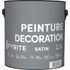 Peinture de décoration intérieur pyrite satin 2,5L