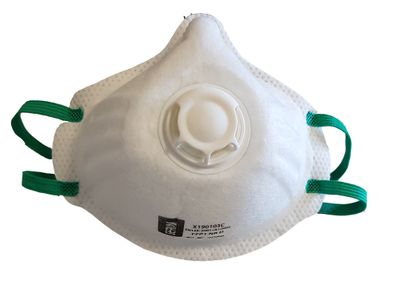 Masques anti-poussière FFP1 avec soupape par 3 GERIN