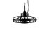 Ventilateur de plafond avec prise secteur IP44 lumière LED + télécommande Noir Ø51cm - Oslo REALITY