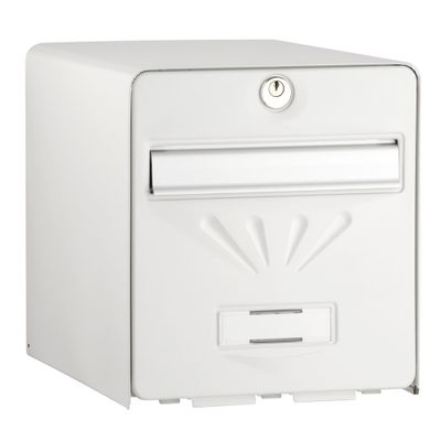 Boîte aux lettres Balnéaire 1 porte blanc BURG-WÄCHTER