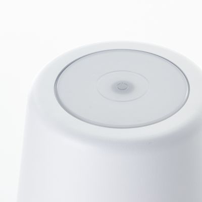 Lampe à poser extérieur rechargeable LED blanc KAAMI blanc chaud- BRILLIANT