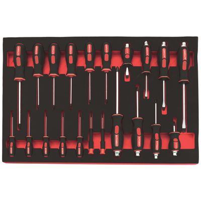 Servante 3 tiroirs 117 outils AUTOBEST