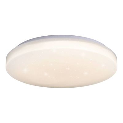 Plafonnier LED ciel étoilé Pogliolae blanc 2600 lumens RGBW - EGLO