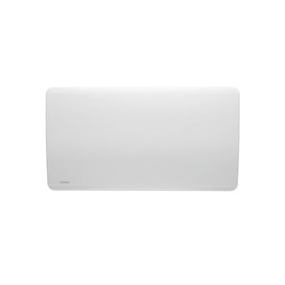 Radiateur à inertie sèche BASTILLE 1500W blanc horizontal - AIRELEC