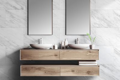 Dalle murale PVC GX WALL blanc marbré - 5 x 300 x 600 mm - GROSFILLEX