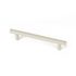 Poignée de meuble cylindrique inox greige mat entraxe 128 mm par 4 REI