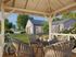 Kiosque de jardin en bois Betty - 9 m² intérieur - 14,8 m² hors-tout - Couverture de toit en shingles - Livraison à domicile incluse - PALMAKO
