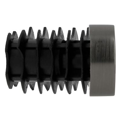 Embout déco fermium en métal diam 20 mm Finition Gun foncé par 2 - MOBOIS