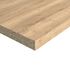 Plan de travail décor chêne structuré 1850 x 640 x 38 mm FAB