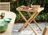 Table desserte de jardin TEA acacia 45 x 45 50 cm, Livraison à domicile incluse - PROLOISIRS