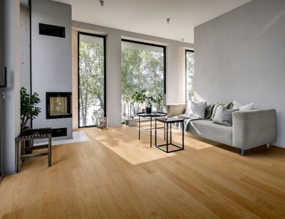 Parquet contrecollé chêne Dublin vernis ultra mat Ep.15 x l.151 x L.2000 mm - KAHRS