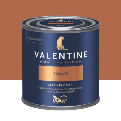 Peinture Valentine  Mat Velouté Alezan 125 mL - DULUX VALENTINE
