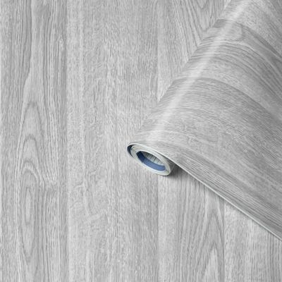 Adhésif décoratif effet bois pin gris 2 x 0,675 m VENILIA