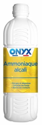 Ammoniaque alcali 13° 1 litre ONYX