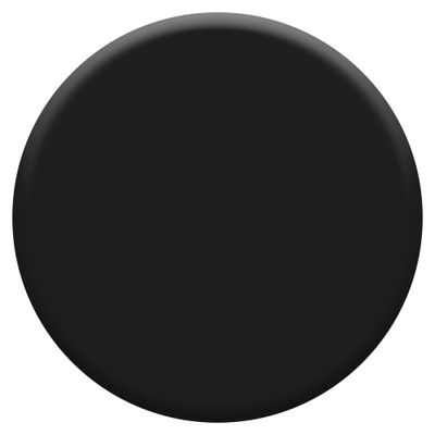 Peinture Crème de Couleur Cuisine et Bain Satin Noir 2 L