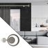 Embout déco atrium à visser en métal diam 20 mm Finition Chrome mat - MOBOIS