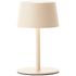 Lampe à poser extérieur rechargeable LED beige JONA- BRILLIANT
