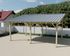 Carport monopente bois massif naturel 29.34 m² - HABRITA