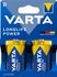 Piles alcalines LR20 (D) Longlife power par 2 - VARTA