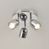 Plafonnier salle de bain Lyam IP44 chromé GU10 3 x 400 Lumens COREP