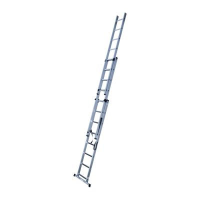 Echelle transformable base rapportée 3 plans HobbyStep 5,00 / 5,90 m HAILO