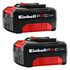 Batteries 18 V 4,0 Ah Power X-Change par 2 EINHELL