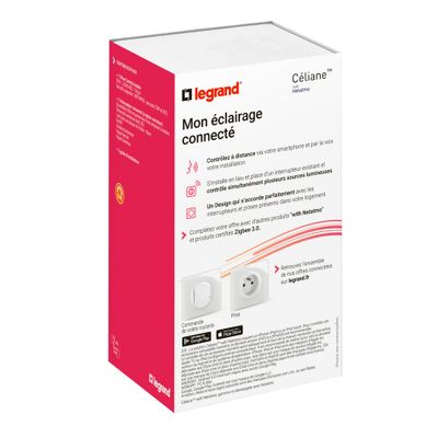 Pack de démarrage éclairage connecté Blanc - Céliane with Netatmo LEGRAND