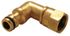 Coude femelle tournant laiton 3/4" automatique