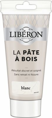 Pâte à bois blanc tube 150 g - LIBERON