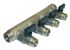 Distributeur mâle femelle 20/27 (3/4) avec 4 départs 15/21 (1/2) + vannes