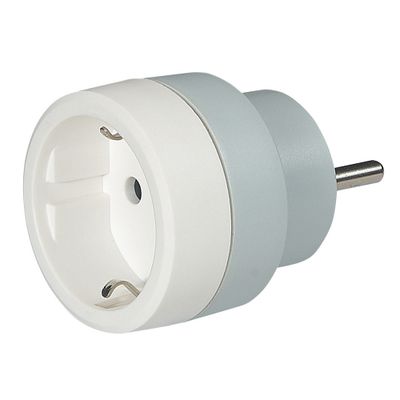 Adaptateur prise allemande vers Europe avec terre - LEGRAND