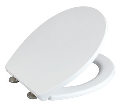 Abattant WC frein de chute thermoplastique blanc Ostuni - WENKO