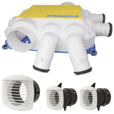 Kit VMC simple flux autoréglable VENTILIS AUTO 4S - EOLIANCE