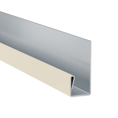 Profil de terminaison alu bardage Hardie Plank VL sable clair - longueur 3000 mm - JAMES HARDIE